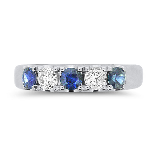 Sapphire and Diamond Ring