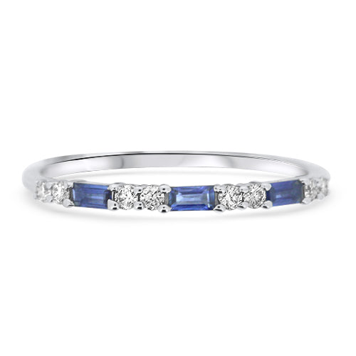 Sapphire and Diamond Ring