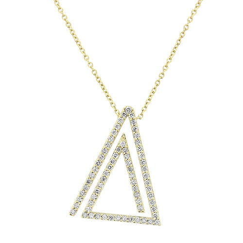 Yellow Gold Diamond Necklace