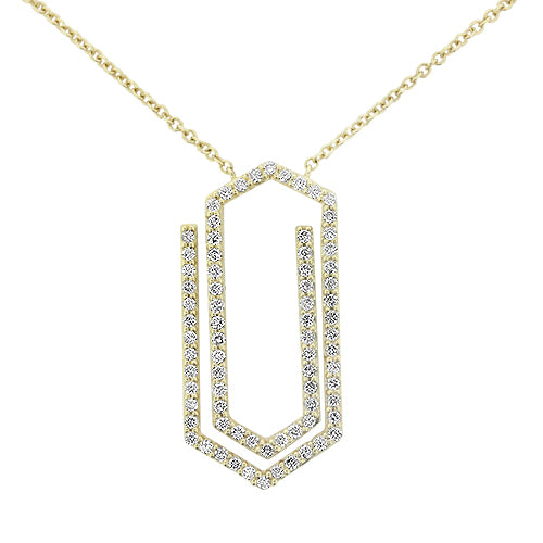 Yellow Gold Diamond Necklace